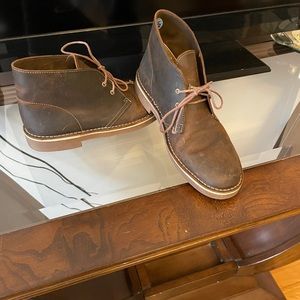 Men’s Clark’s full leather size7.5 ankle boot